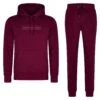 Anselm Set - Trainingspak - Burgundy -Algemene Winkel Voor Herenmode acb388d7cc8b45f6bbacd6cd4748602d