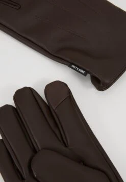 Only & Sons Onsclas Glove - Handschoenen - Brown Stone -Algemene Winkel Voor Herenmode ad41b22dab37449bb342f779bc2b7366