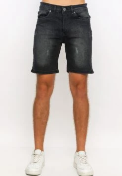 Jeansshort - Black