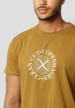 Tanner- T-Shirt Print - Bronze -Algemene Winkel Voor Herenmode b26e80ab196d4c2ca4eac2c913daf7e4