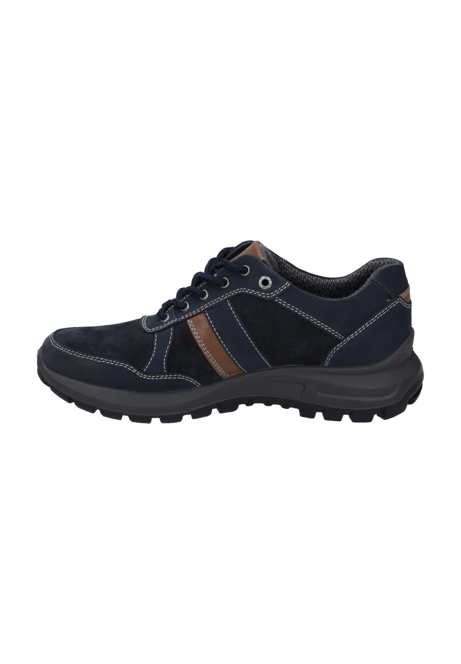 Josef Seibel Stefan - Sportieve Veterschoenen - Indigo Kombi 3 Josef Seibel Stefan - Sportieve Veterschoenen - Indigo Kombi