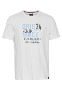 Fqadrik - T-Shirt Print - Cloud Dancer -Algemene Winkel Voor Herenmode b49aef85029547c1ac74ea19cc6e3077