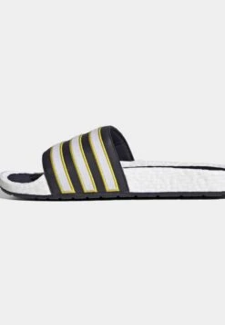 Adidas Originals Adilette Boost - Badslippers - Cloud White Legend Ink Yellow -Algemene Winkel Voor Herenmode b4db0ede7e1941ddabdc8df6535934ff
