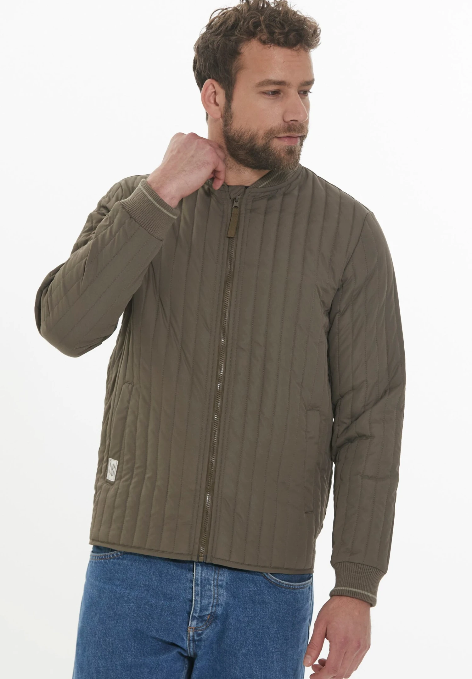 Weather Report Quilted Palle - Jas - Tarmac 6 Weather Report Quilted Palle - Jas - Tarmac - Afbeelding 4