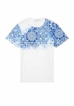 T-Shirt Print - Bianco -Algemene Winkel Voor Herenmode bba3267a3eee4741ab15a01fa4965663