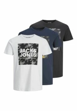 Jack & Jones 3Er Pack Logo - T-Shirt Print - Black -Algemene Winkel Voor Herenmode be83b14bd88f46ec9cb4b19ba558ee8a