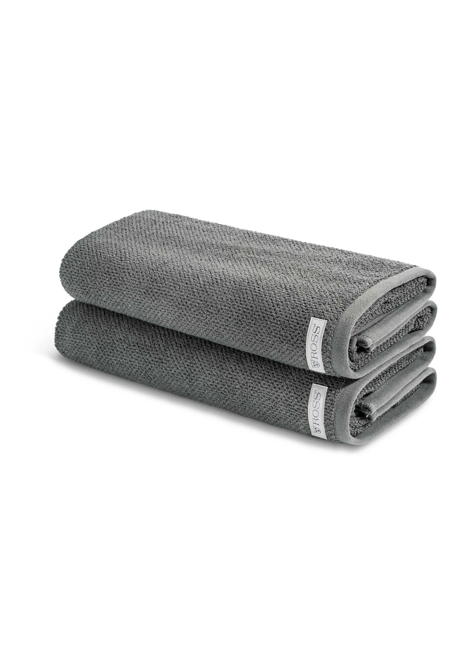 Ross Duschtuch Im Set Selection - Organic Cotton - Strandhanddoek - Grey 4 Ross Duschtuch Im Set Selection - Organic Cotton - Strandhanddoek - Grey - Afbeelding 2