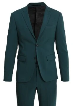 Lindbergh Plain Mens Suit - Kostuum - Dark Green -Algemene Winkel Voor Herenmode bf83cc0a44db410f8637a9bcfa7ed215