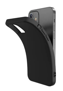 Matt Silicone Case For Iphone 12 Pro Max - Telefoonhoesje - Black -Algemene Winkel Voor Herenmode bf85113598e94f188f5ab12ec37ab366