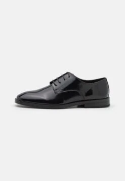Alex Derby - Veterschoenen - Smooth Black Highshine