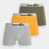 Ellesse Gerrio 3 Pack - Onderbroeken - Grey/Green/Orange
