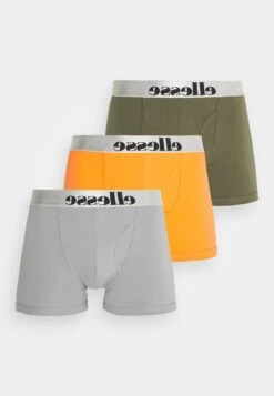 Ellesse Gerrio 3 Pack - Onderbroeken - Grey/Green/Orange
