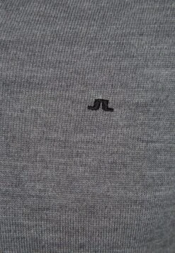 J.Lindeberg Lymann - Trui - Grey Melange -Algemene Winkel Voor Herenmode c603b8cc7da64e59b62eafe6e93dcbb6