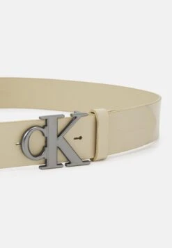Calvin Klein Jeans Mono Round Plaque- Riem - Travertine -Algemene Winkel Voor Herenmode c6398e7ff7954cb8936ed22e5af7c613
