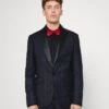 Lindbergh Checked Tuxedo Suit Set - Kostuum - Burgundy -Algemene Winkel Voor Herenmode c854c6cab9bd4f95ab8bcdf5f807aaa3