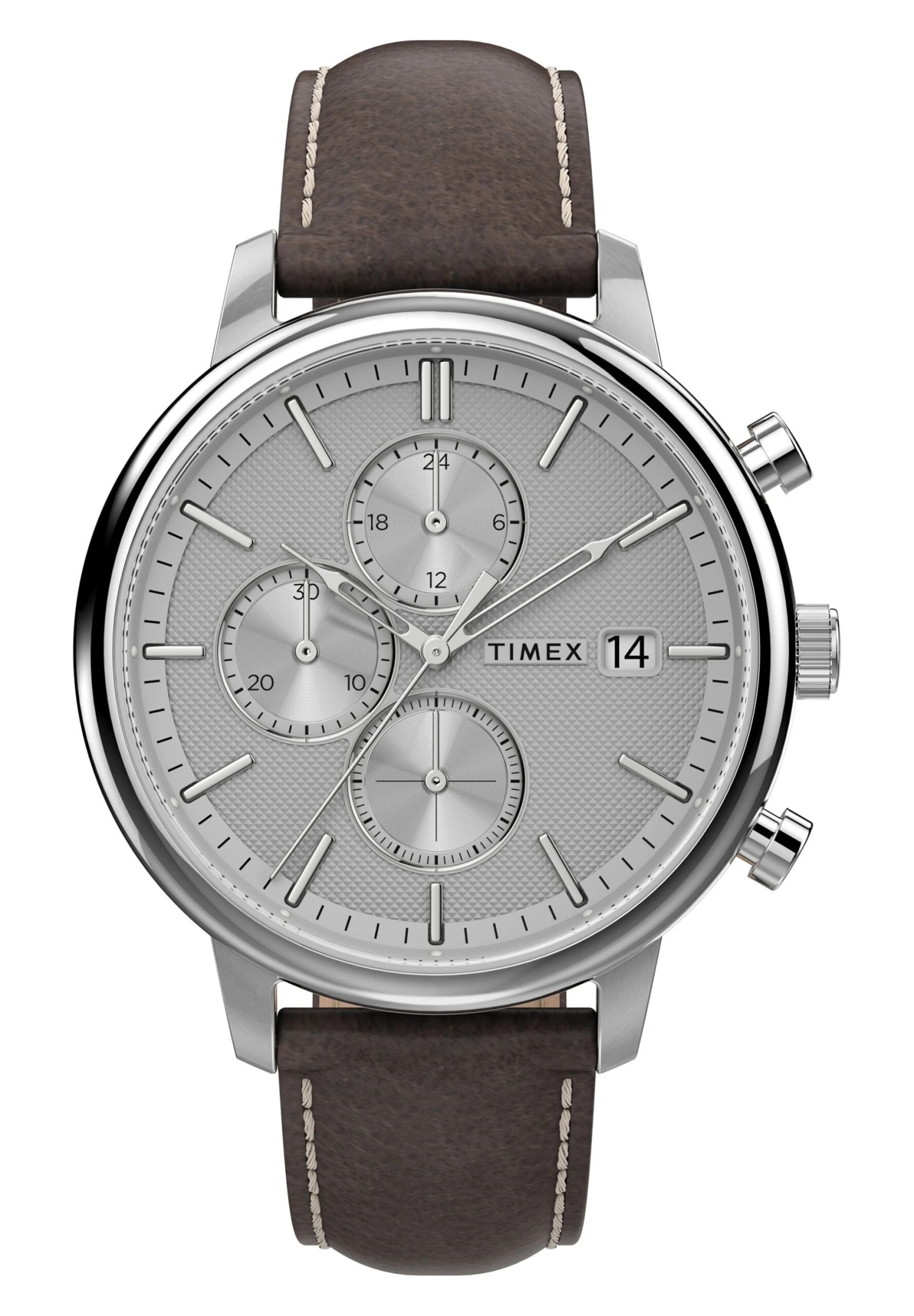 TIMEX Chicago Chronograph - Chronograaf - Brown 3 TIMEX Chicago Chronograph - Chronograaf - Brown
