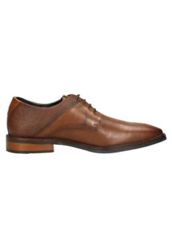 Bari - Veterschoenen - Cognac -Algemene Winkel Voor Herenmode ca702fe18e71449aa7ea140ab5dce80f
