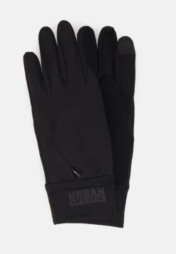 URBAN CLASSICS Performance Gloves Logo Cuff - Handschoenen - Black