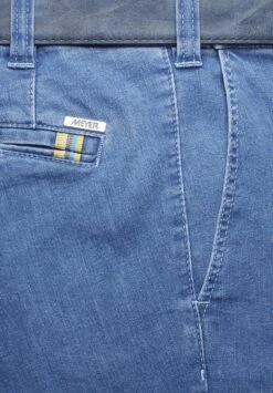 Meyer Coolmax Autofahrer Und Reise Modell Os - Jeans Tapered Fit - Blue -Algemene Winkel Voor Herenmode cda048897e2c4650b33d66fb01b0e6b1