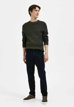 Selected Homme Dunkle - Straight Leg Jeans - Blue Black Denim -Algemene Winkel Voor Herenmode cf9b8a015cda490980c444cbc7cc568a