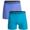 Muchachomalo 2-Pack Solid - Onderbroeken - Blue -Algemene Winkel Voor Herenmode cff4c77256924650a57efb5406d1c83f