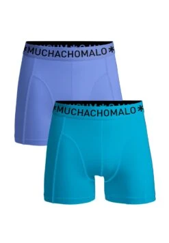 Muchachomalo 2-Pack Solid - Onderbroeken - Blue