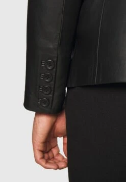 Vincent Blazer - Leren Jas - Black -Algemene Winkel Voor Herenmode d2b60e4218eb4db59d739782929b38f0