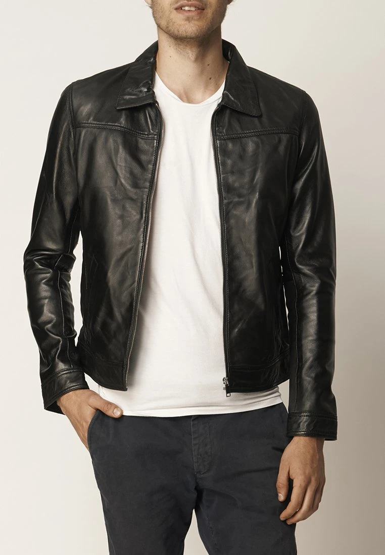 LE TEMPS DES CERISES Lughan - Leren Jas - Black 3 LE TEMPS DES CERISES Lughan - Leren Jas - Black