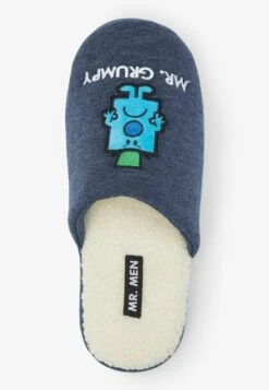 Next Mr Men Novelty Standard - Pantoffels - Navy Blue Mr Grumpy -Algemene Winkel Voor Herenmode d4cd9fb55055471d9eba611a84caefd5