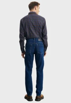 Comfort Fit - Straight Leg Jeans - Blue -Algemene Winkel Voor Herenmode d6222d2a67ff411ba159b85d3aa287c0