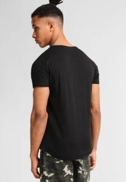 Pier One Garment Tee - T-Shirt Basic - Black -Algemene Winkel Voor Herenmode d6602250572043e18ca408482080235f