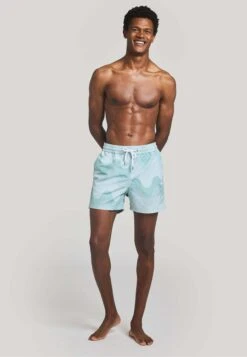 Copacabana Grade- Zwemshorts - Pastel Mint