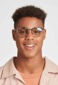 Le Marais - Brillen Met Blauwlichtfilter - Pink Tortoise