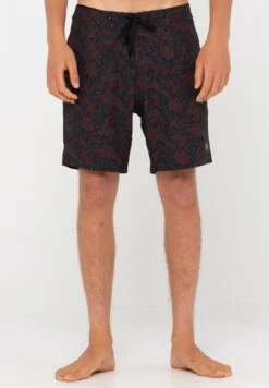 Rusty Board Dark Batik Taped- Zwemshorts - Ruby Wine
