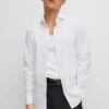 Hugo Kason - Zakelijk Overhemd - Open White -Algemene Winkel Voor Herenmode def1dcfbd90f459da6e5541274a8744f