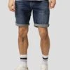 Chris- Jeansshort - Dark Blue Denim -Algemene Winkel Voor Herenmode df54d3e3ea0144d8819ad40dcab123cc