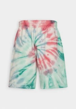 Kaotiko Tie Dye Spiral Unisex - Shorts - Green/Burgundy/Grape -Algemene Winkel Voor Herenmode e19c24a018984d4e8be9e9dabef36071