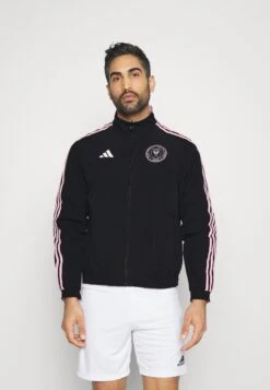 ADIDAS PERFORMANCE Inter Miami Anthem Jacket - Fanartikel - Black/True Pink