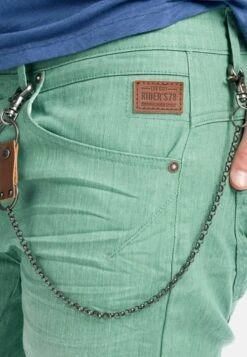 Koroshi Elastic Colored - Jeansshort - Verde AguaWater Green -Algemene Winkel Voor Herenmode e3d39f2b30b7479bbea2c7b5f4789e1e