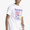 Reebok Classic Gs Rec Center Ss - T-Shirt Print - White
