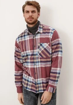 S.Oliver Overhemd - Bordeaux Check