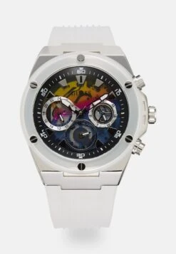 Guess Poseidon - Chronograaf - Silver-Coloured Tone