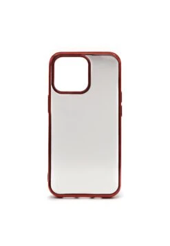 Crystal Clear Case For Iphone 14 Plus - Telefoonhoesje - Red