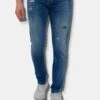 Gaten -Dc- Blauw - D&C-036 - Slim Fit Jeans - Blauw -Algemene Winkel Voor Herenmode f446fe67fde24ca7a1e6ba4c83f8d49f