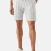 Marks & Spencer Linen Rich Half-Elasticated Waist - Shorts - Navy Mix -Algemene Winkel Voor Herenmode f56ca1d4caf942cf857b8ee05403713e
