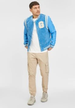 Goosecraft Gc Melrose - Leren Jas - Blaugrau -Algemene Winkel Voor Herenmode f5959d90e7f04c1c9d6669812b6019f7