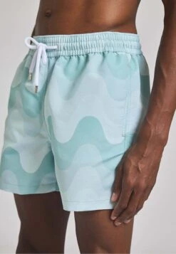 Copacabana Grade- Zwemshorts - Pastel Mint -Algemene Winkel Voor Herenmode f9a09fe7479e4af785a2cc9460271646
