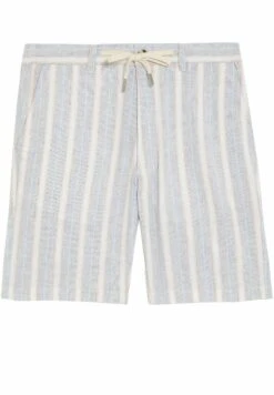 Marks & Spencer Linen Rich Half-Elasticated Waist - Shorts - Navy Mix -Algemene Winkel Voor Herenmode fa868c1d36c14b43aed6e1f5504c0526