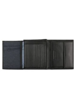 Bugatti NomeMit Klappe - Portemonnee - Schwarz -Algemene Winkel Voor Herenmode fb7e0b0d78d04fa7a9d8da4e31f5d9f3