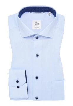 Eterna Pinpoint Modern Fit - Overhemd - Hellblau 13 Eterna Pinpoint Modern Fit - Overhemd - Hellblau -Algemene Winkel Voor Herenmode fb7f283ea805454fad88c2463deacb46